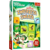 Gra edukacyjna Trefl Zwierzęta świata - Rodzina Treflików (02337)