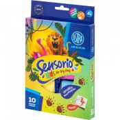 Masa plastyczna dla dzieci DŻUNGLA Sensorio Kids mix Astra (336123021)
