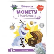Książka dla dzieci Disney Uczy. Kraina lodu. Monety i banknoty Ameet