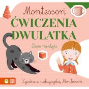 Książeczka edukacyjna Montessori. Ćwiczenia dwulatka Zielona Sowa
