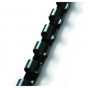 Grzbiety do bindowania czarny plastik śr. 51mm Argo (405512)