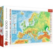 Puzzle Trefl Mapa fizyczna Europy 1000 elementów 1000 el. (10605)