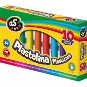 Plastelina As 10 kol. mix (303219002)