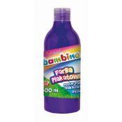 Farby plakatowe Bambino Bambino w butelce 500 ml kolor: fioletowy 500ml 1 kolor. (fioletowa)