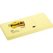 Notes samoprzylepny Post-It żółty 300k [mm:] 38x51