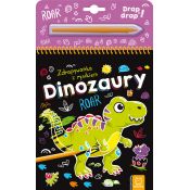 Książeczka edukacyjna Dinozaury. Zdrapywanka z rysikiem Aksjomat