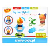 Masa plastyczna dla dzieci zestaw fryzjer mix Smily Play (SP83961)