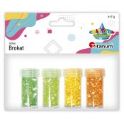 Brokat Titanum Craft-Fun Series kolor: mix 4 kolor. (21HL0820-114(1))