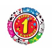 Balon foliowy Godan Happy Birthday - 1 18cal (B401575)