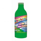 Farby plakatowe Bambino Bambino w butelce 500 ml kolor: zielona 500ml 1 kolor. (zielona)