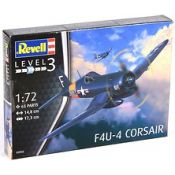 Model do sklejania Vought F4 U Corsair - amerykański samolot myśliwski Revell (03955)