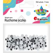 Oczka Titanum Craft-Fun Series 7mm 150 szt (O002)