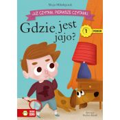 Książeczka edukacyjna Zielona Sowa Już czytam. Pierwsze czytanki. Poziom 1 Gdzie jest jajo?