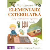 Książeczka edukacyjna Montessori. Elementarz czterolatka Zielona Sowa
