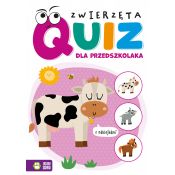 Książeczka edukacyjna Quiz dla przedszkolaka. Zwierzęta Zielona Sowa