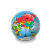 Piłka miękka gumowa Mondo mapa świata (MD-26043)