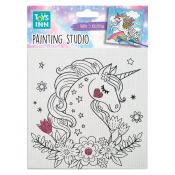 Zestaw kreatywny dla dzieci Zestaw do malowania Canvas Unicorn Stnux (STN7922)