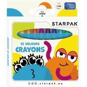 Kredki świecowe Starpak Monsters (512005)