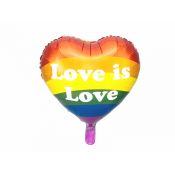 Balon foliowy Partydeco Love is Love, 35cm 14cal (FB99)