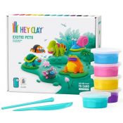 Masa plastyczna dla dzieci Hey Clay Egzotyczne zwierzęta mix Tm Toys (HLC15025CEE)