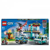 Klocki konstrukcyjne Lego City parking dla pojazdów (60371)