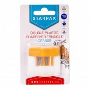 Temperówka żółta plastik Starpak (470997)