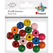 Ozdoba drewniana Titanum Craft-Fun Series koraliki (22TH401-6)