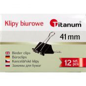 Klip Titanum 41mm czarny (BC41)