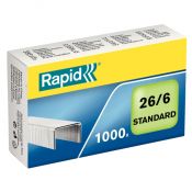 Zszywki 26/6 Rapid Standard 1000 szt (24861300)