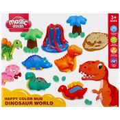 Masa plastyczna dla dzieci dinozaur mix Mega Creative (502469)
