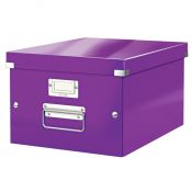Pudło archiwizacyjne Click & Store A4 fioletowy karton [mm:] 265x188x 335 Leitz (60440062)