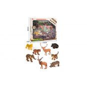 Figurka Artyk zestaw dzikich zwierząt 8 el. (126321)