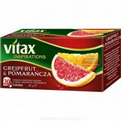 Herbata Vitax Greipfrut-pomarańcza 20 saszetek
