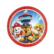 Talerz jednorazowy Godan Paw Patrol Rescue Heroes, next generation śr. 200mm 8 szt (95596)