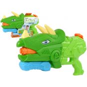 Pistolet na wodę Lean Dinosaur Triceratops 1330 ml Zielony Zasięg 8 m (13120)