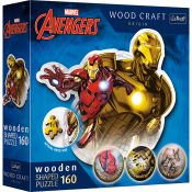 Puzzle Trefl Avengers Drewniane 160 el. (20183)