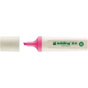 Zakreślacz Edding textmarker ekologiczny rożowy, różowy 5,0mm (24/009/R)
