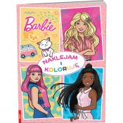 Książka dla dzieci Barbie™. Naklejam i Koloruję Ameet