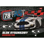 Blok rysunkowy Unipap A3 kolorowy 80g 20k [mm:] 297x420