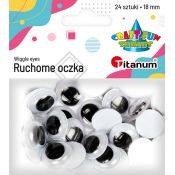 Oczka Titanum Craft-Fun Series 18mm 24 szt
