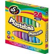 Plastelina As 24 kol. mix (5901137139302)