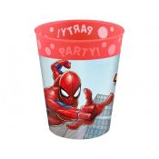 Kubek wielokrotnego użytku Spiderman Crime Fighter Decorata Party 250ml Godan (95692)
