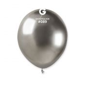 Balon gumowy Godan srebrny 5cal (AB50/89)