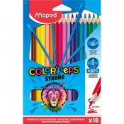 Kredki ołówkowe Maped Colorpeps 18 kol. (862718)