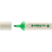 Zakreślacz Edding textmarker ekologiczny zielony, zielony 5,0mm (24/011/zi)
