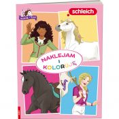 Książka dla dzieci Horse Club Kolorowanka z Naklejkami Ameet (Nak-8401)