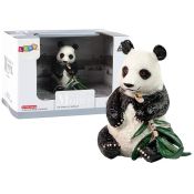 Figurka Lean panda z bambusem (12292)
