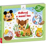 Książeczka edukacyjna Ameet Disney Maluch. Odkryj z nami las. (ok 9202)