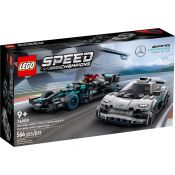 Klocki konstrukcyjne Lego Speed Champions Mercedes-AMG F1 W12 E Performance i Mercedes-AMG ONE (76909)