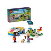 Klocki konstrukcyjne Lego Friends Samochód elektryczny i stacja ładująca (42609)